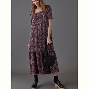 Anthropologie Maeve Lisabetta Maxi Dress